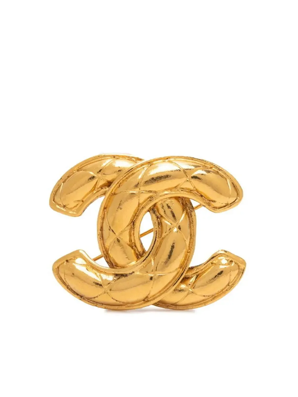 Chanel Cc Logo Brooch Metal #327481C76B
